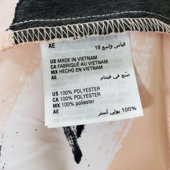 Alfani Wide Brush Flared Shirt Dress Plus Size - Picture 6 of 8